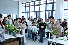 以花為媒，邂逅美好 上海劍平首屆插花培訓(xùn)圓滿落幕