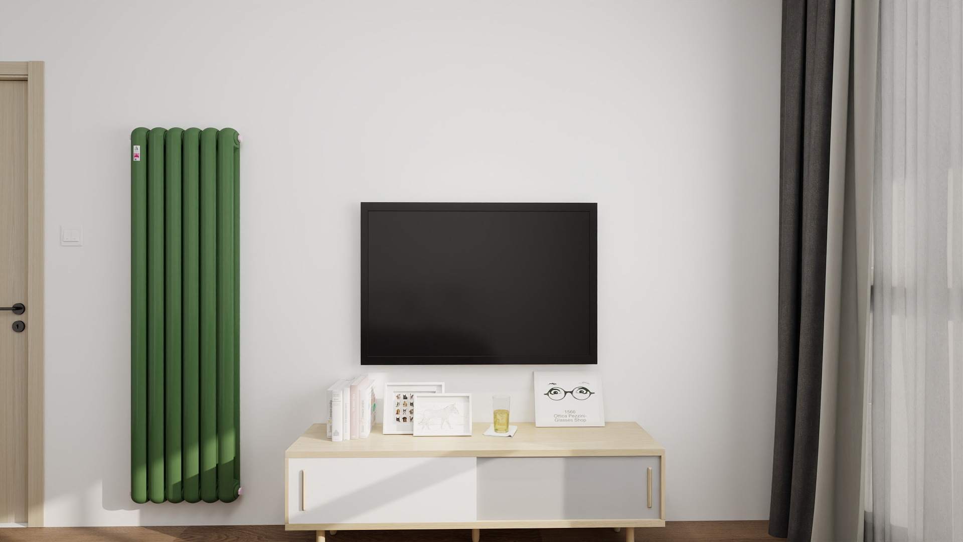 老房子安裝暖氣片